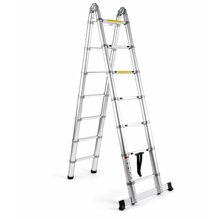 Echelle télescopique, multifonction 4 en 1 - 5,6 m